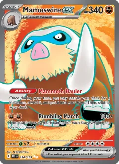 Mamoswine ex, Journey Together 174/159