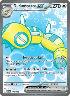 Dudunsparce ex, Journey Together 178/159