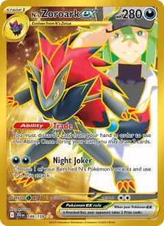 N's Zoroark ex, Journey Together 189/159