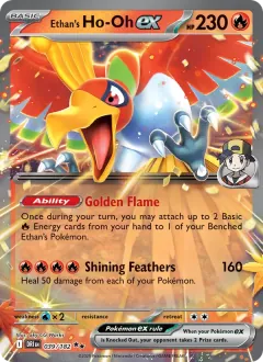Ethan's Ho-Oh ex, Destined Rivals 039/182
