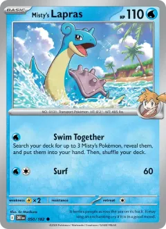 Misty's Lapras, Destined Rivals 050/182