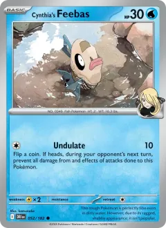 Cynthia's Feebas, Destined Rivals 052/182