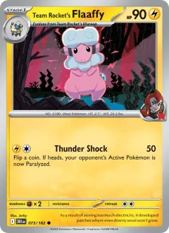 Team Rocket's Flaaffy, Destined Rivals 073/182