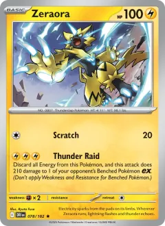 Zeraora, Destined Rivals 078/182