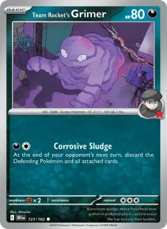 Team Rocket's Grimer, Destined Rivals 123/182