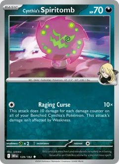 Cynthia's Spiritomb, Destined Rivals 129/182