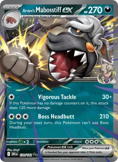Arven's Mabosstiff ex, Destined Rivals 139/182