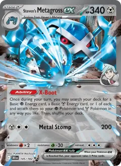Steven's Metagross ex, Destined Rivals 145/182