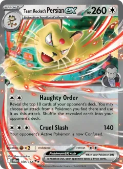 Team Rocket's Persian ex, Destined Rivals 150/182