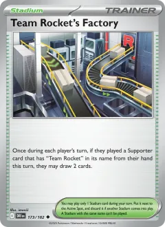 Team Rocket's Factory, Destined Rivals 173/182