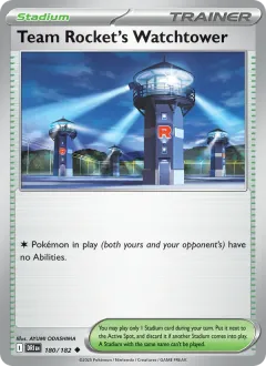 Team Rocket's Watchtower, Destined Rivals 180/182