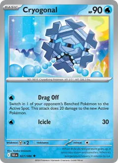 Cryogonal, Black Bolt 027/86