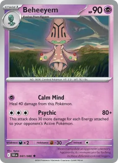Beheeyem, Black Bolt 041/86