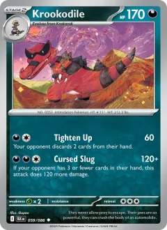 Krookodile, Black Bolt 059/86
