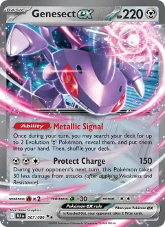 Genesect ex, Black Bolt 067/86