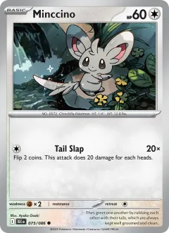 Minccino, Black Bolt 075/86