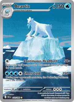 Beartic, Black Bolt 110/86