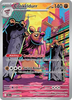Conkeldurr, Black Bolt 127/86