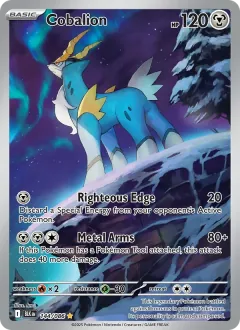 Cobalion, Black Bolt 144/86