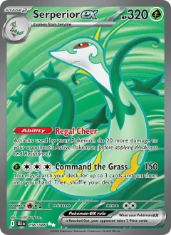 Serperior ex, Black Bolt 156/86