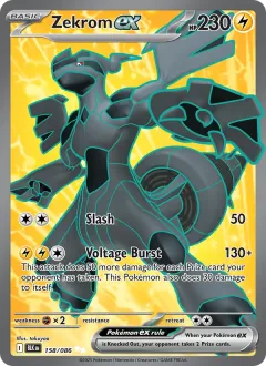 Zekrom ex, Black Bolt 158/86