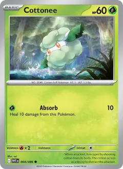 Cottonee, White Flare 004/86