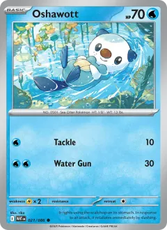 Oshawott, White Flare 021/86