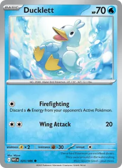 Ducklett, White Flare 025/86