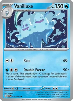 Vanilluxe, White Flare 029/86