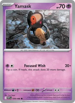 Yamask, White Flare 039/86