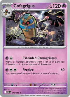 Cofagrigus, White Flare 040/86