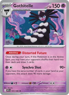 Gothitelle, White Flare 043/86