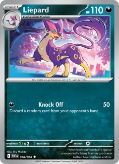 Liepard, White Flare 056/86