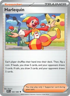 Harlequin, White Flare 083/86