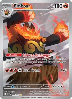 Emboar, White Flare 098/86