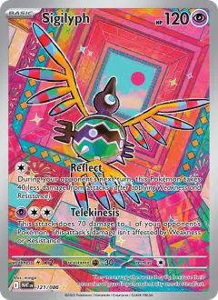 Sigilyph, White Flare 121/86
