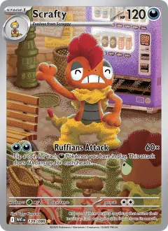 Scrafty, White Flare 139/86