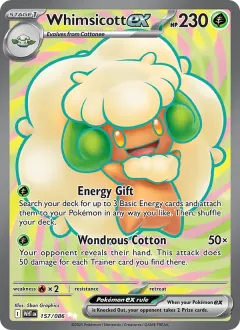Whimsicott ex, White Flare 157/86