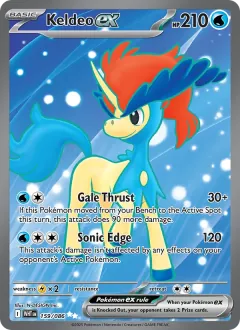 Keldeo ex, White Flare 159/86