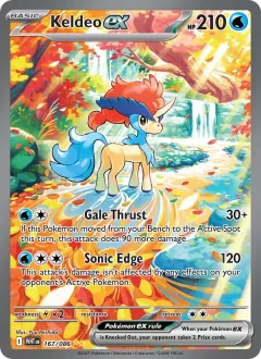 Keldeo ex, White Flare 167/86