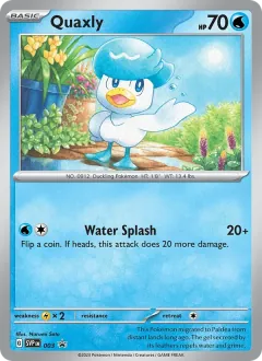 Quaxly, SVP Black Star Promos 003/225
