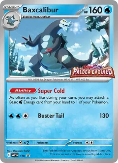 Baxcalibur, SVP Black Star Promos 019/225