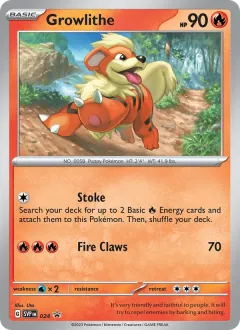 Growlithe, SVP Black Star Promos 024/225