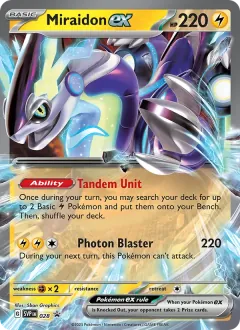 Miraidon ex, SVP Black Star Promos 028/225