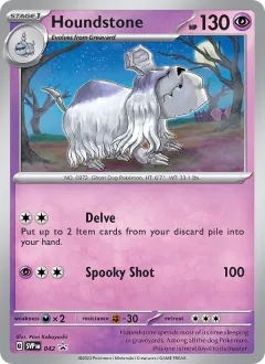 Houndstone, SVP Black Star Promos 042/225