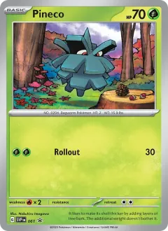 Pineco, SVP Black Star Promos 061/225