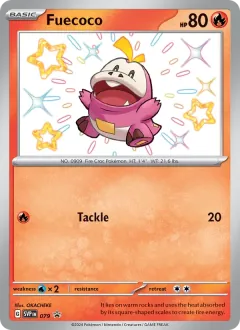 Fuecoco, SVP Black Star Promos 079/225