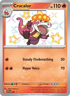 Crocalor, SVP Black Star Promos 080/225