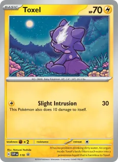 Toxel, SVP Black Star Promos 119/225
