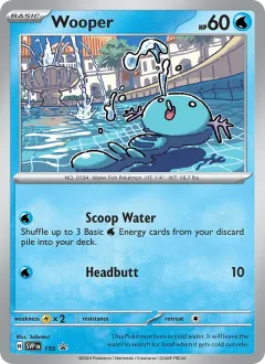 Wooper, SVP Black Star Promos 155/225